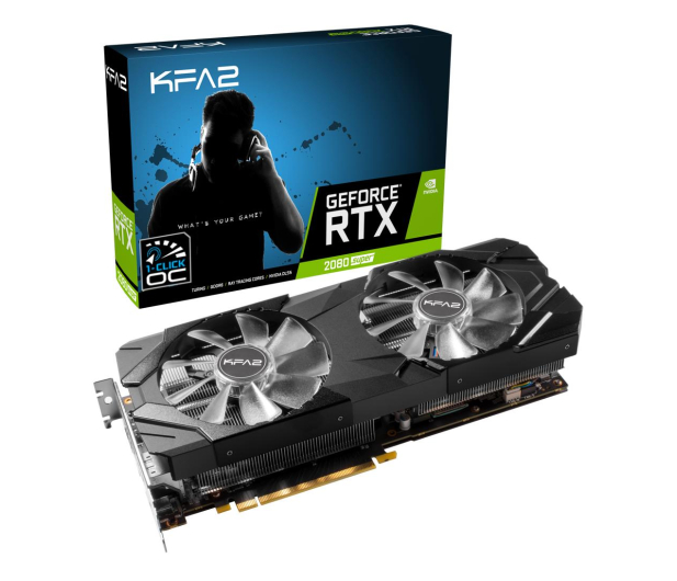 KFA2 GeForce RTX 2080 SUPER EX 1-Click OC 8GB GDDR6 - 520364 - zdjęcie